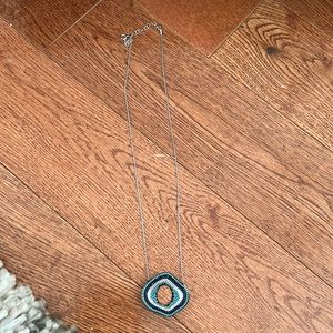 Necklace with evil eye colors